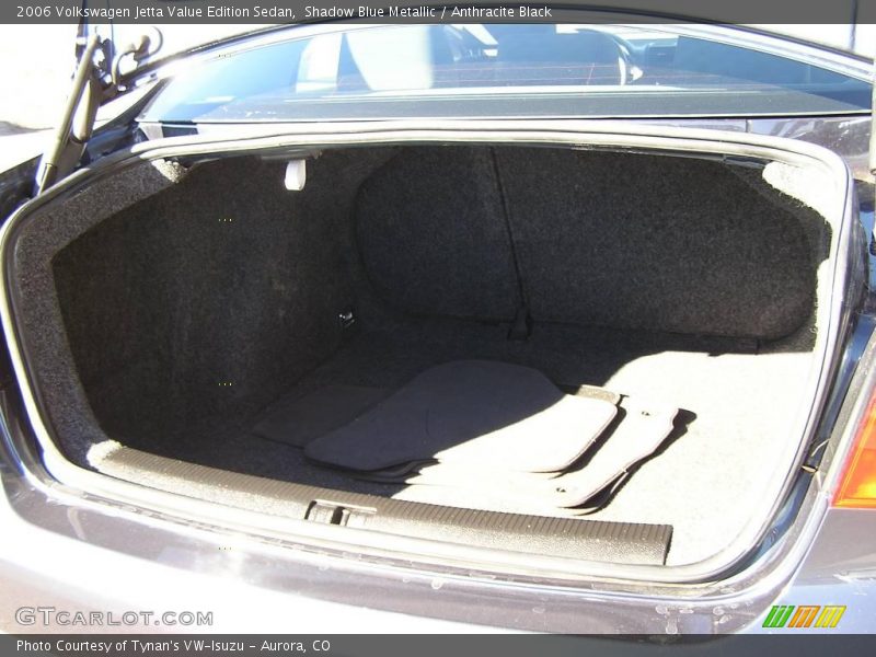 Shadow Blue Metallic / Anthracite Black 2006 Volkswagen Jetta Value Edition Sedan