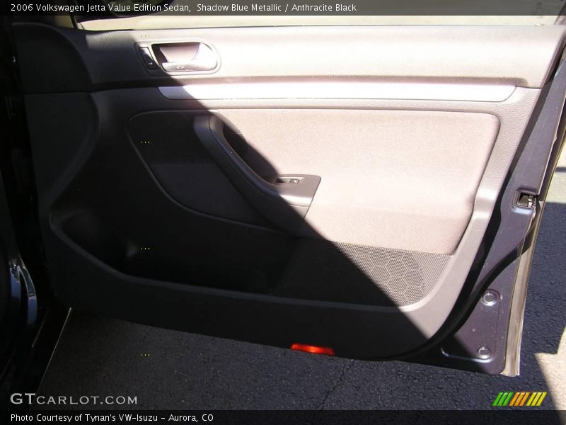 Shadow Blue Metallic / Anthracite Black 2006 Volkswagen Jetta Value Edition Sedan