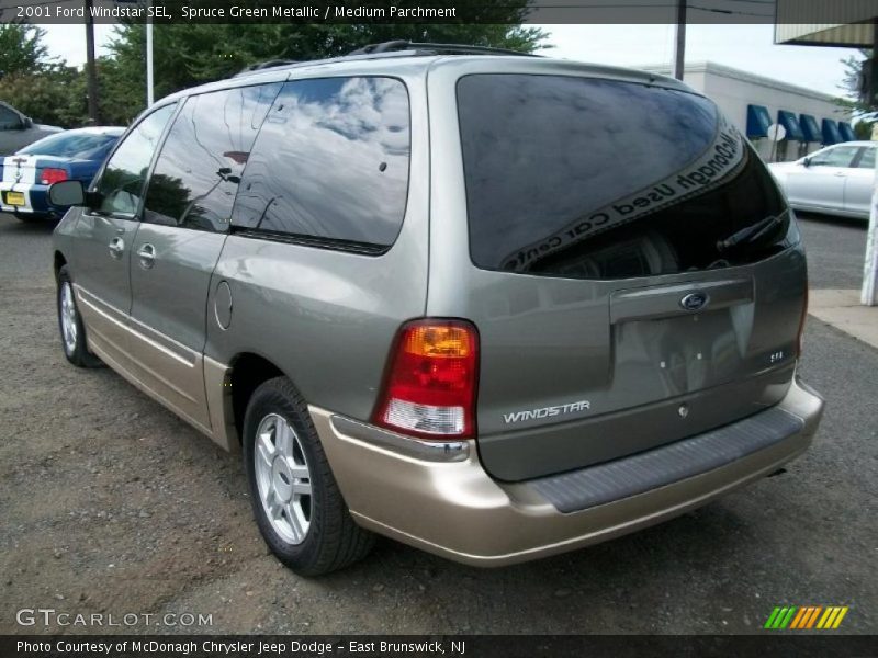 Spruce Green Metallic / Medium Parchment 2001 Ford Windstar SEL
