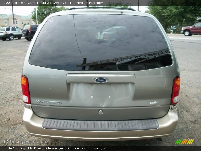 Spruce Green Metallic / Medium Parchment 2001 Ford Windstar SEL