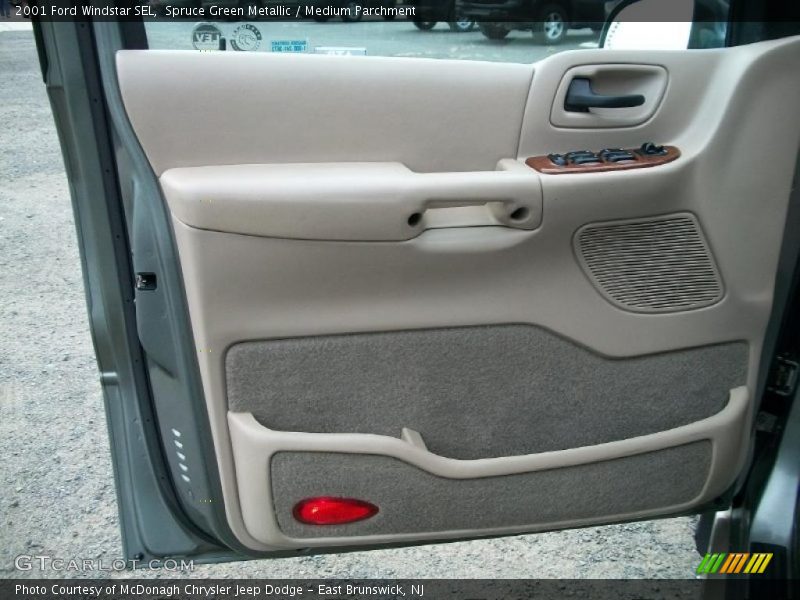 Spruce Green Metallic / Medium Parchment 2001 Ford Windstar SEL