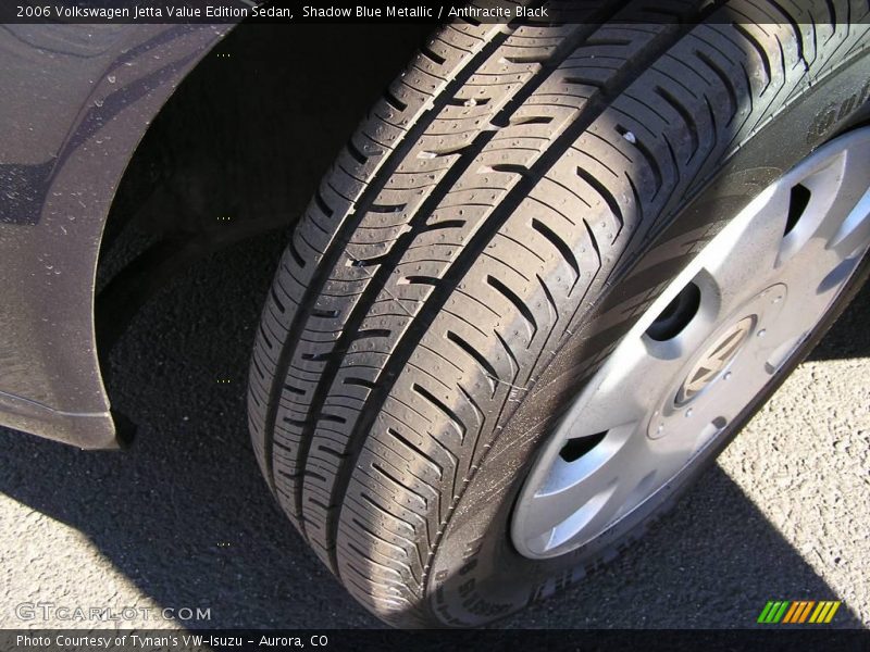 Shadow Blue Metallic / Anthracite Black 2006 Volkswagen Jetta Value Edition Sedan