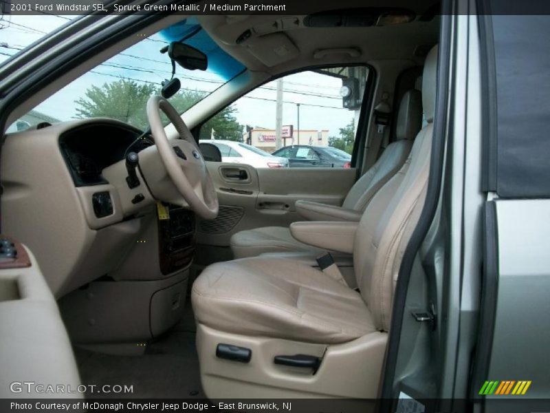 Spruce Green Metallic / Medium Parchment 2001 Ford Windstar SEL