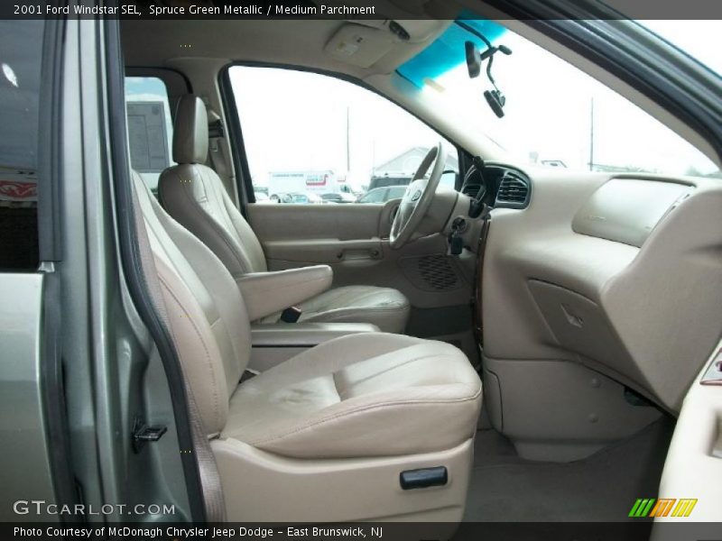 Spruce Green Metallic / Medium Parchment 2001 Ford Windstar SEL