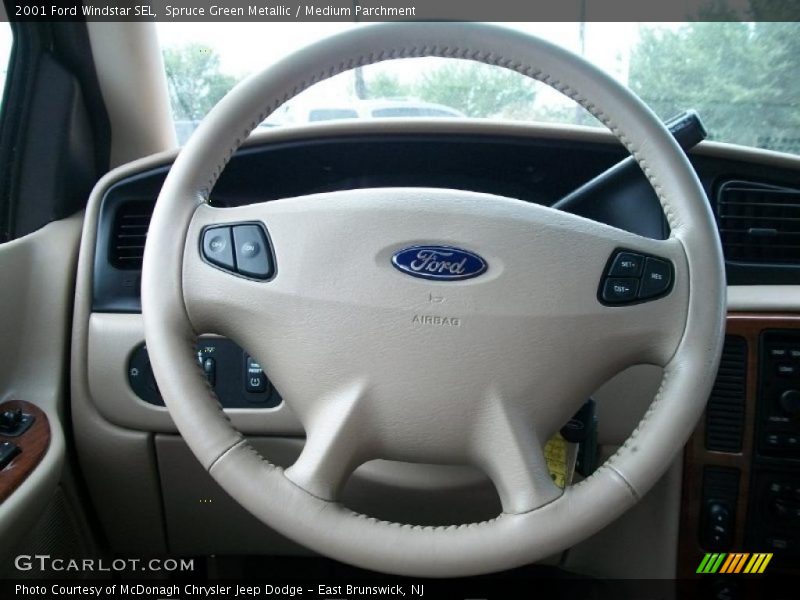 Spruce Green Metallic / Medium Parchment 2001 Ford Windstar SEL