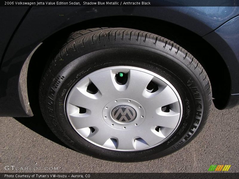 Shadow Blue Metallic / Anthracite Black 2006 Volkswagen Jetta Value Edition Sedan