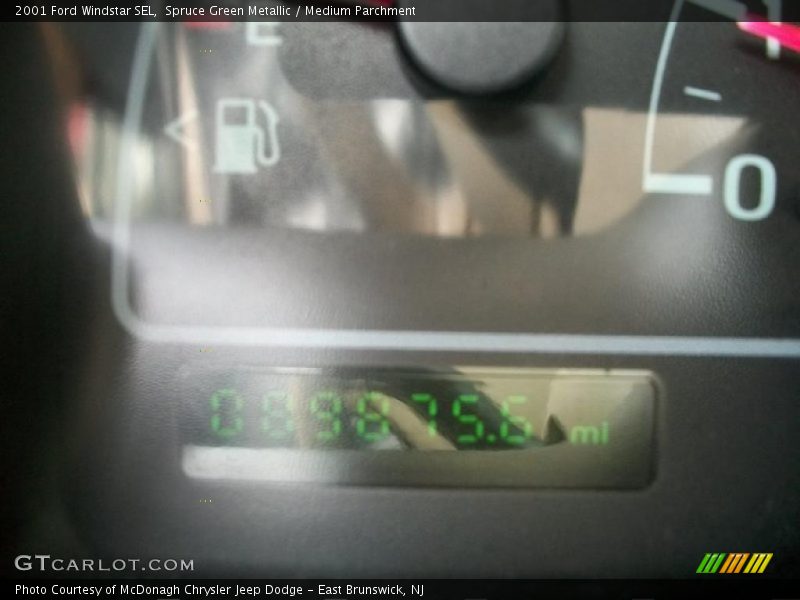 Spruce Green Metallic / Medium Parchment 2001 Ford Windstar SEL