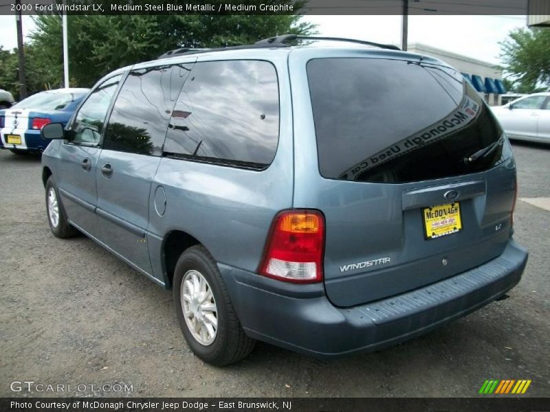 Medium Steel Blue Metallic / Medium Graphite 2000 Ford Windstar LX