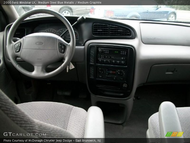 Medium Steel Blue Metallic / Medium Graphite 2000 Ford Windstar LX