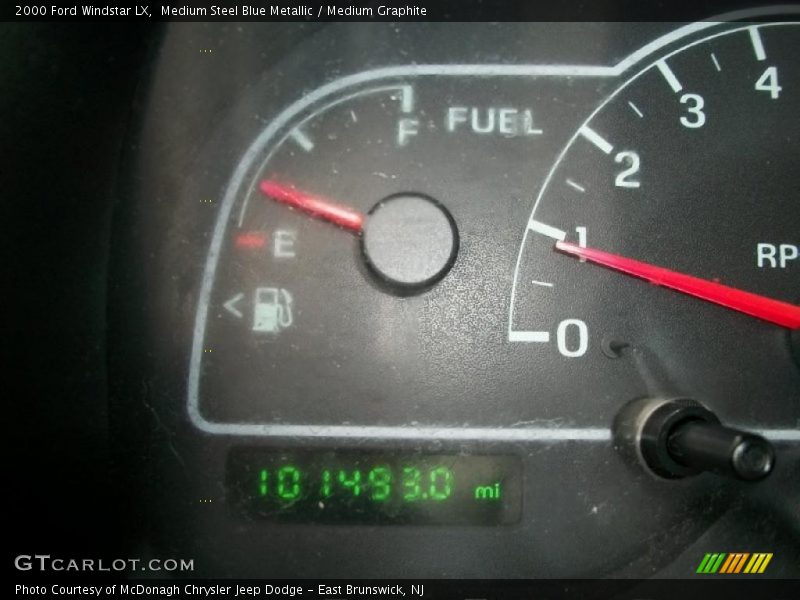 Medium Steel Blue Metallic / Medium Graphite 2000 Ford Windstar LX