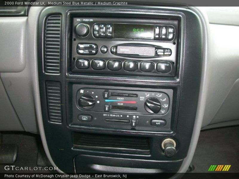 Medium Steel Blue Metallic / Medium Graphite 2000 Ford Windstar LX