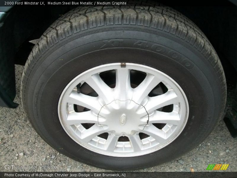 Medium Steel Blue Metallic / Medium Graphite 2000 Ford Windstar LX