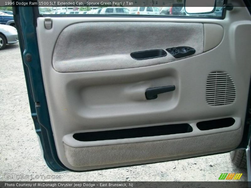 Spruce Green Pearl / Tan 1996 Dodge Ram 1500 SLT Extended Cab