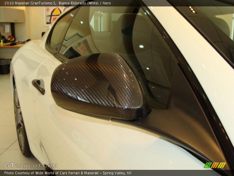 Bianco Eldorado (White) / Nero 2010 Maserati GranTurismo S