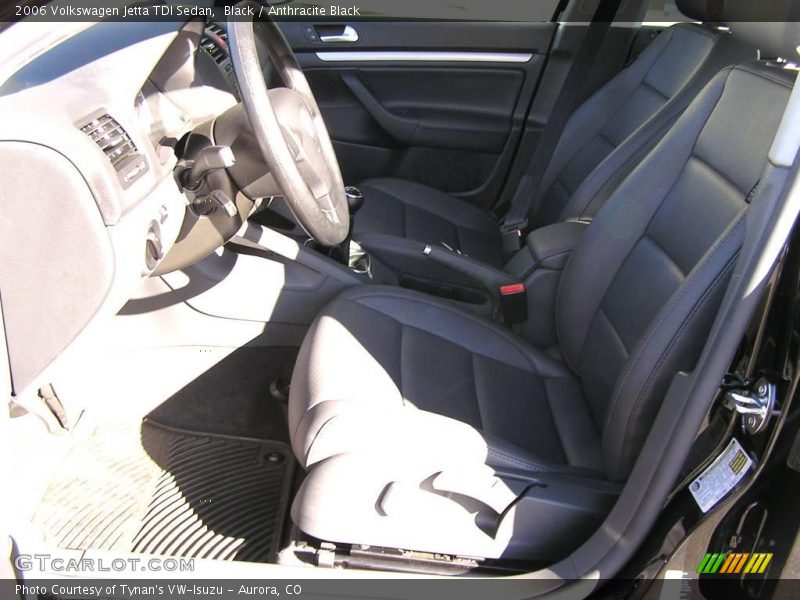 Black / Anthracite Black 2006 Volkswagen Jetta TDI Sedan