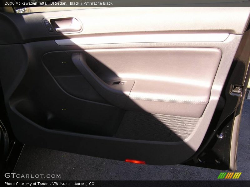 Black / Anthracite Black 2006 Volkswagen Jetta TDI Sedan