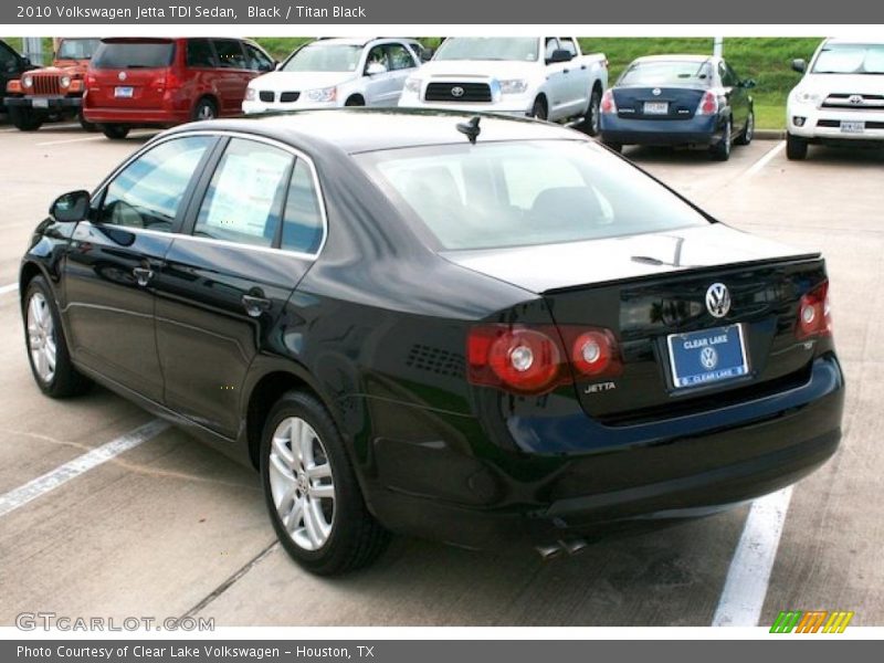 Black / Titan Black 2010 Volkswagen Jetta TDI Sedan
