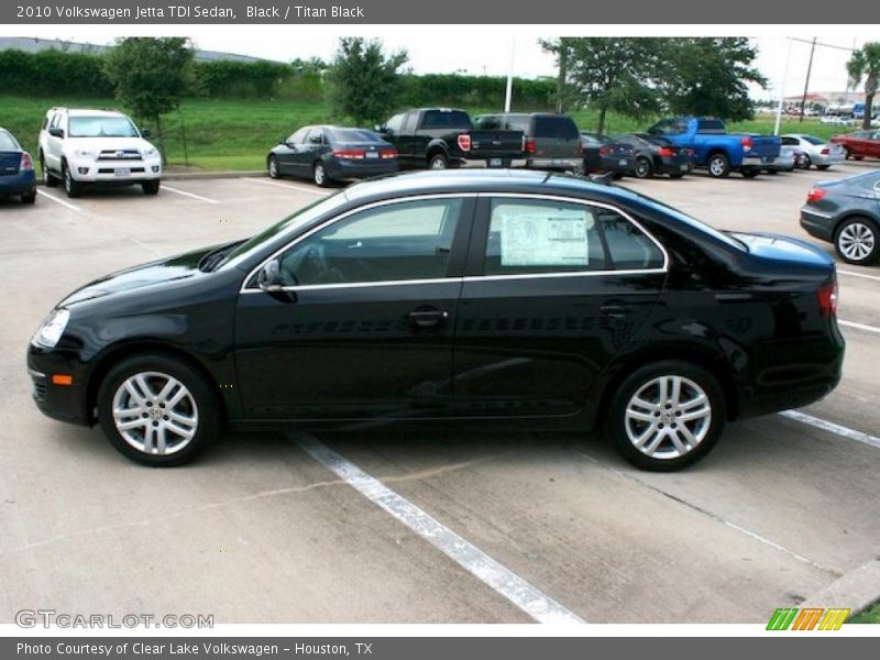 Black / Titan Black 2010 Volkswagen Jetta TDI Sedan