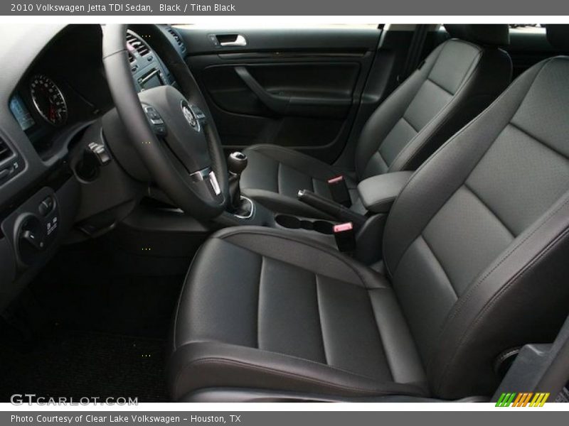 Black / Titan Black 2010 Volkswagen Jetta TDI Sedan