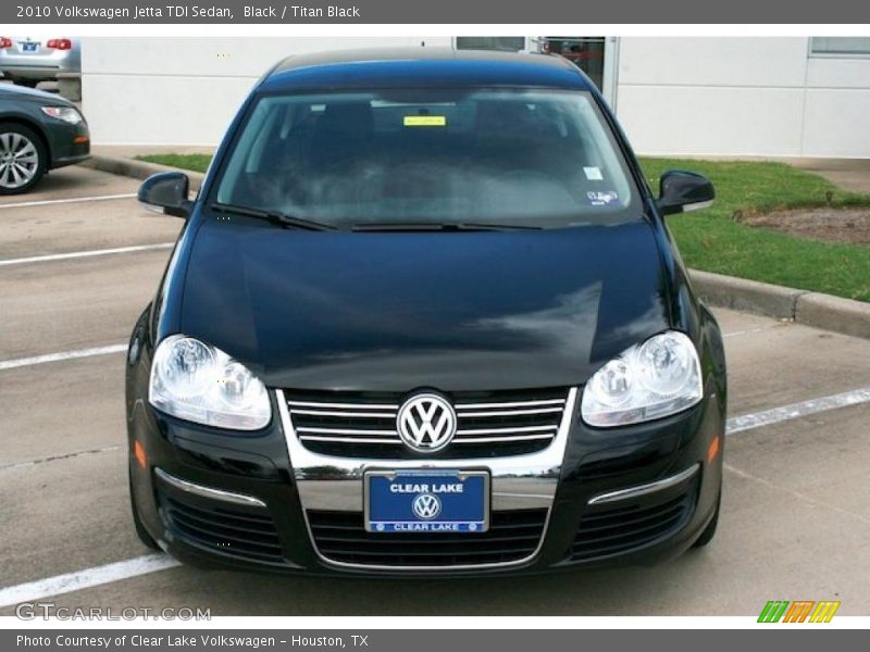 Black / Titan Black 2010 Volkswagen Jetta TDI Sedan