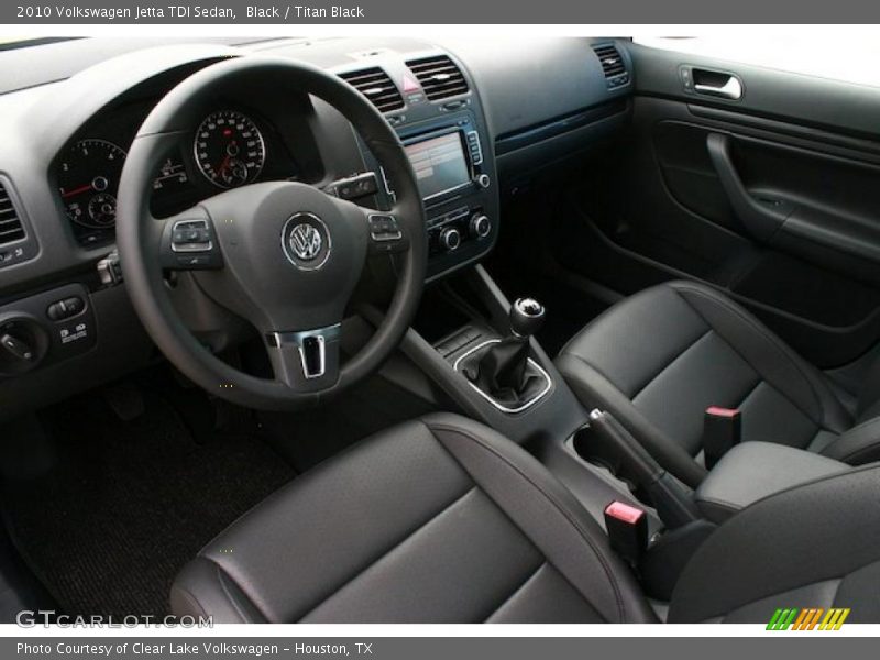 Black / Titan Black 2010 Volkswagen Jetta TDI Sedan
