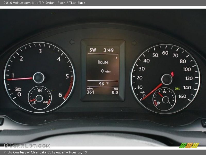 Black / Titan Black 2010 Volkswagen Jetta TDI Sedan