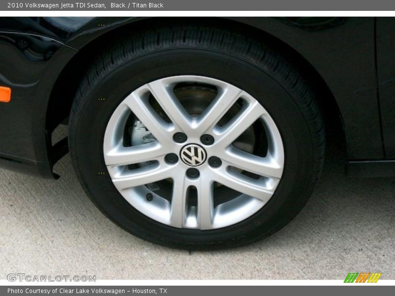 Black / Titan Black 2010 Volkswagen Jetta TDI Sedan