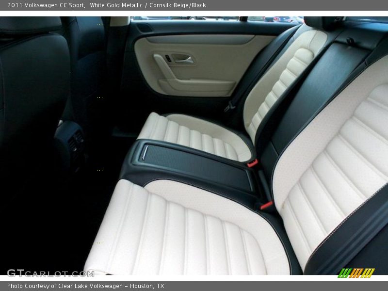 White Gold Metallic / Cornsilk Beige/Black 2011 Volkswagen CC Sport