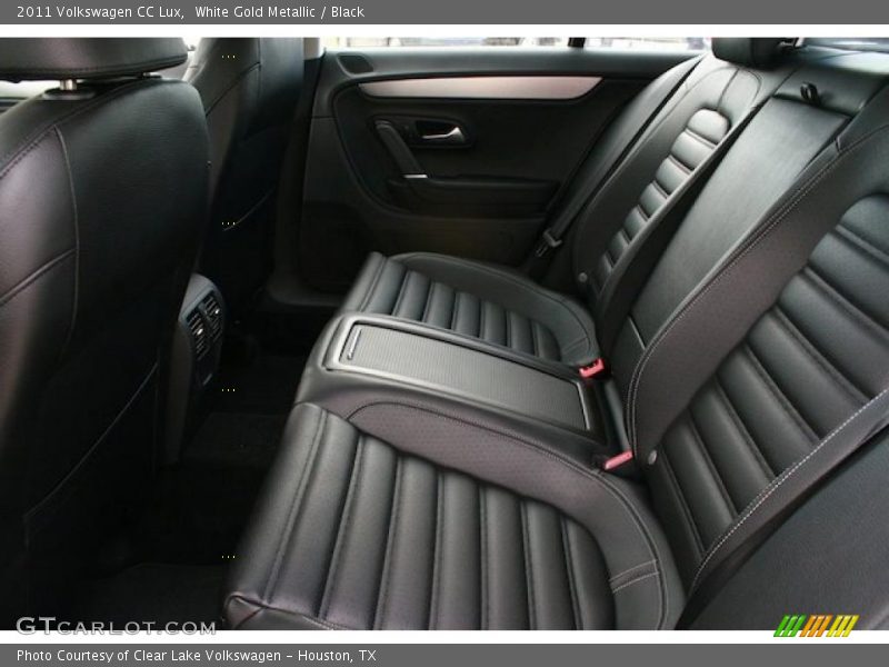 White Gold Metallic / Black 2011 Volkswagen CC Lux