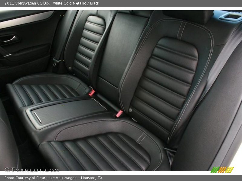 White Gold Metallic / Black 2011 Volkswagen CC Lux