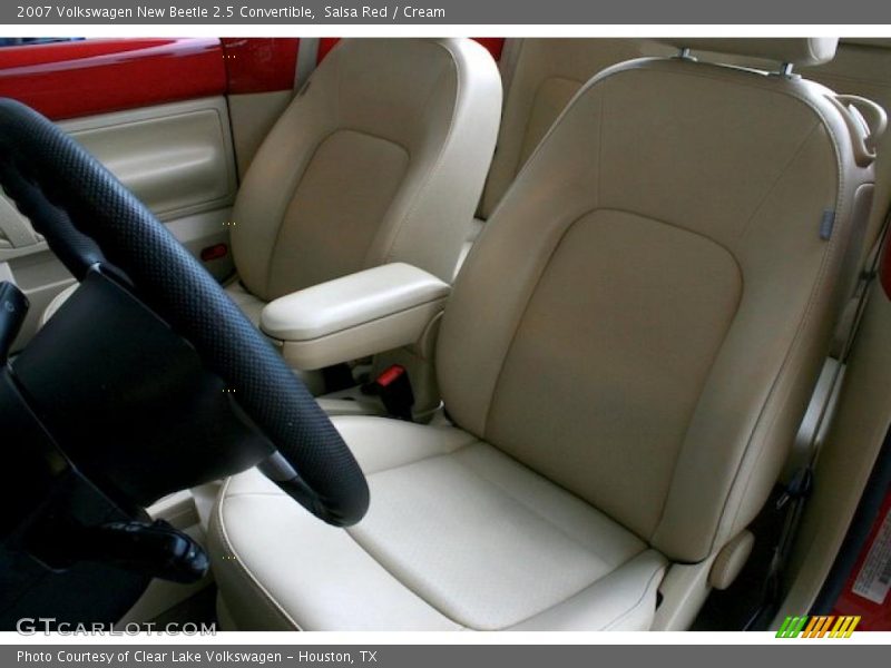 Salsa Red / Cream 2007 Volkswagen New Beetle 2.5 Convertible