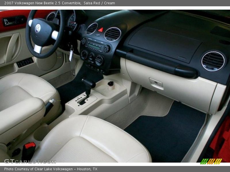 Salsa Red / Cream 2007 Volkswagen New Beetle 2.5 Convertible