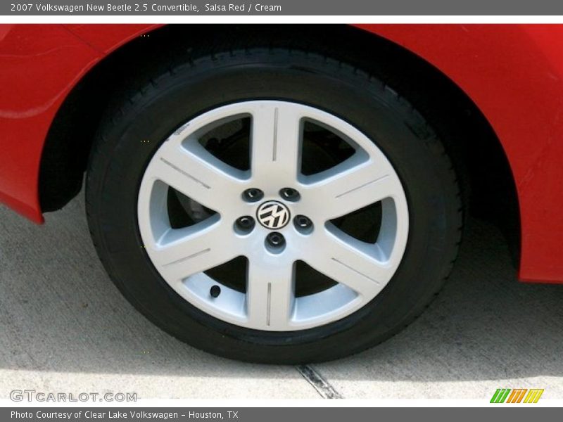 Salsa Red / Cream 2007 Volkswagen New Beetle 2.5 Convertible