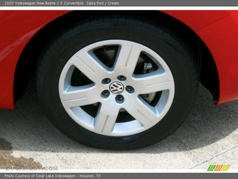 Salsa Red / Cream 2007 Volkswagen New Beetle 2.5 Convertible