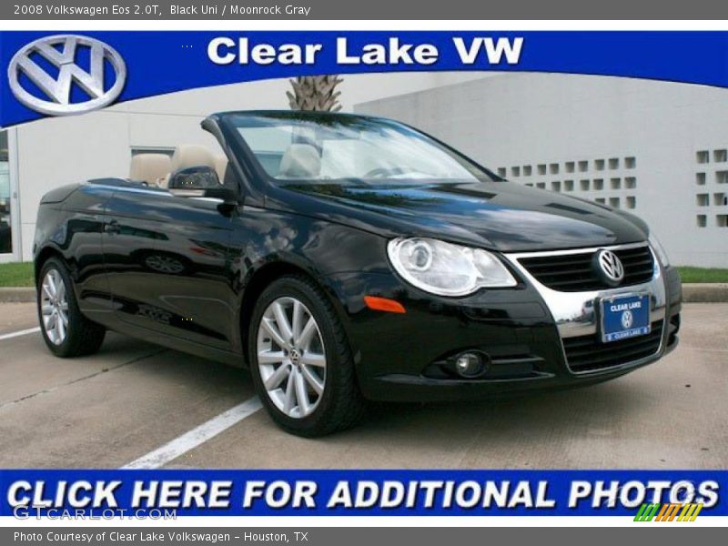 Black Uni / Moonrock Gray 2008 Volkswagen Eos 2.0T