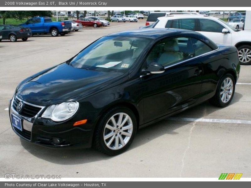 Black Uni / Moonrock Gray 2008 Volkswagen Eos 2.0T