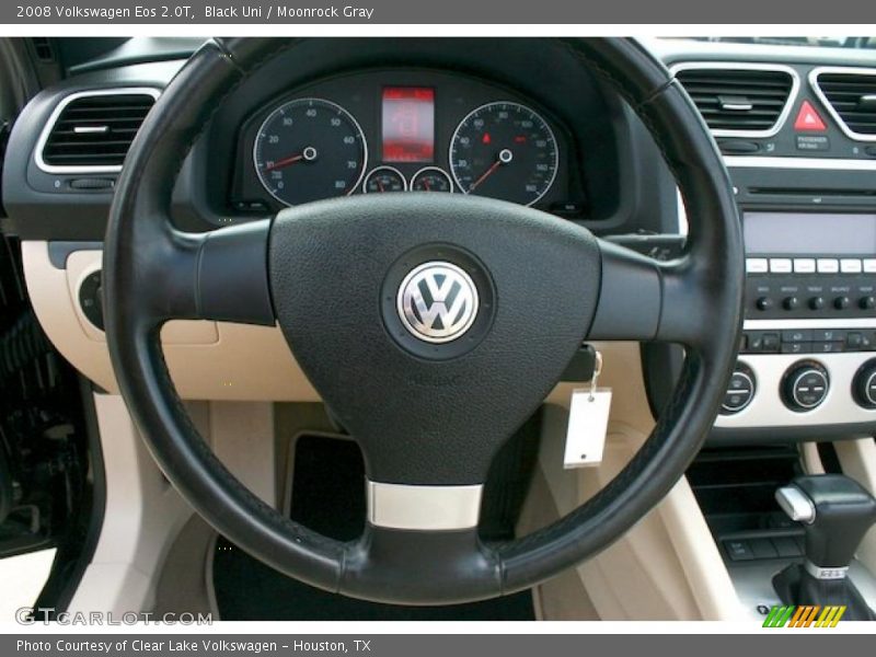 Black Uni / Moonrock Gray 2008 Volkswagen Eos 2.0T