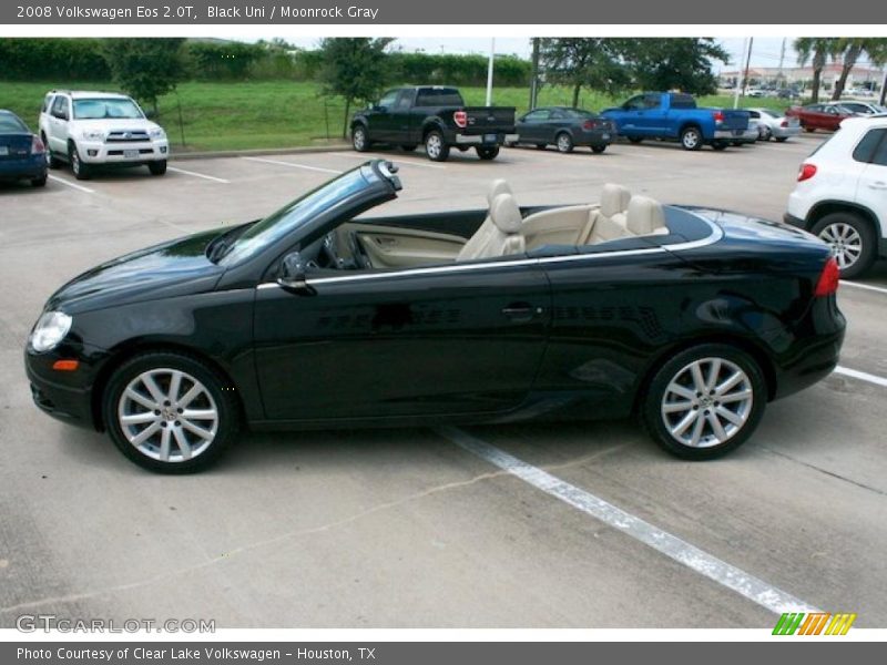 Black Uni / Moonrock Gray 2008 Volkswagen Eos 2.0T