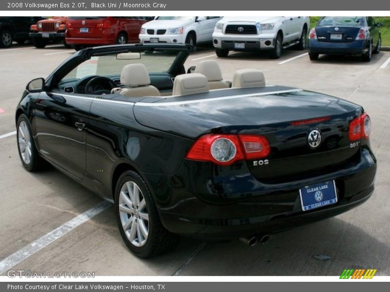 Black Uni / Moonrock Gray 2008 Volkswagen Eos 2.0T
