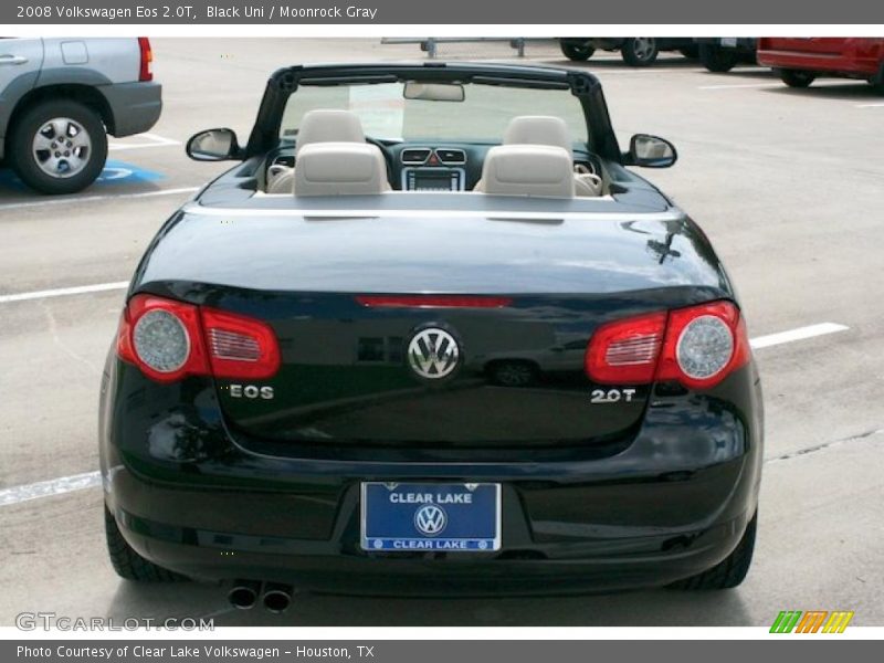 Black Uni / Moonrock Gray 2008 Volkswagen Eos 2.0T