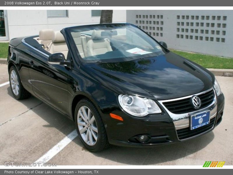 Black Uni / Moonrock Gray 2008 Volkswagen Eos 2.0T