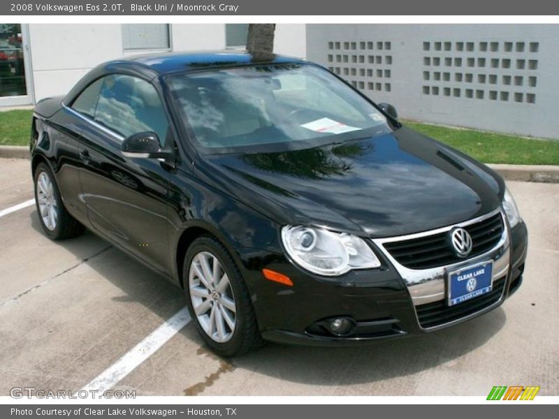 Black Uni / Moonrock Gray 2008 Volkswagen Eos 2.0T
