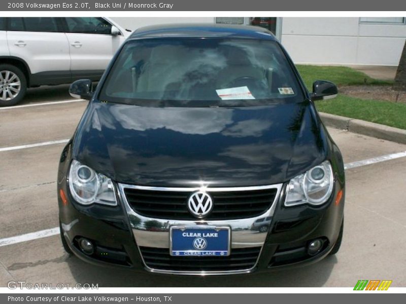 Black Uni / Moonrock Gray 2008 Volkswagen Eos 2.0T
