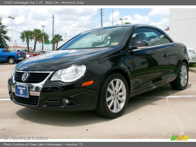 Black Uni / Moonrock Gray 2008 Volkswagen Eos 2.0T