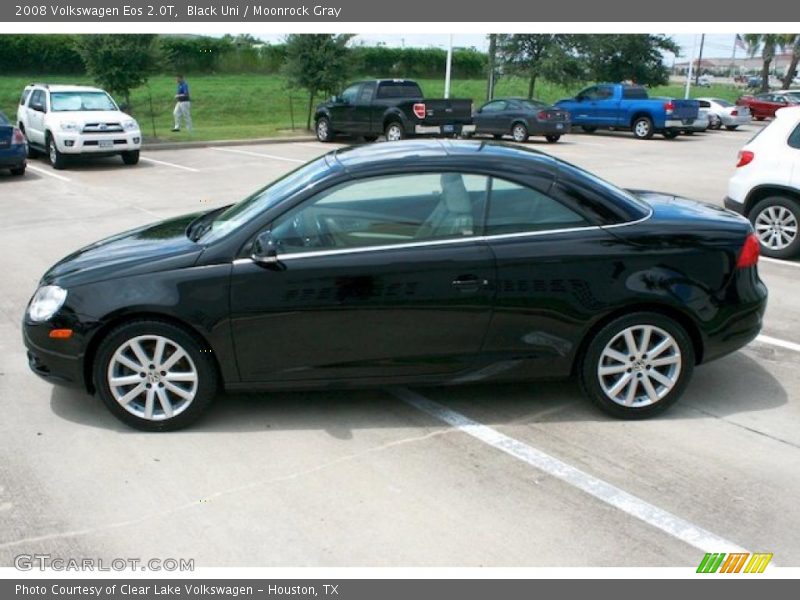 Black Uni / Moonrock Gray 2008 Volkswagen Eos 2.0T