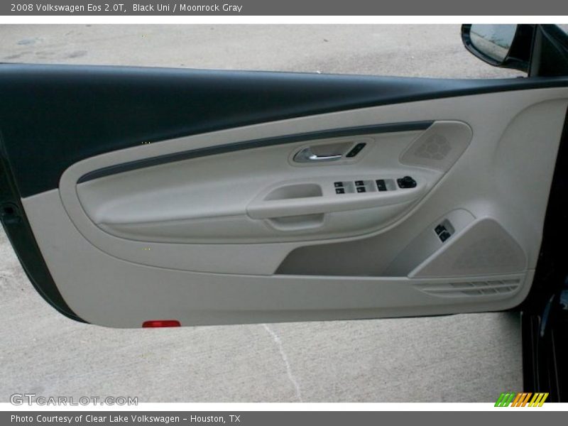 Black Uni / Moonrock Gray 2008 Volkswagen Eos 2.0T