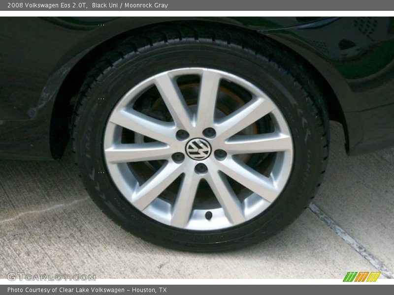 Black Uni / Moonrock Gray 2008 Volkswagen Eos 2.0T