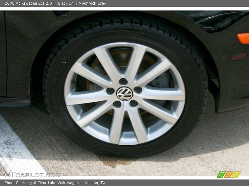 Black Uni / Moonrock Gray 2008 Volkswagen Eos 2.0T