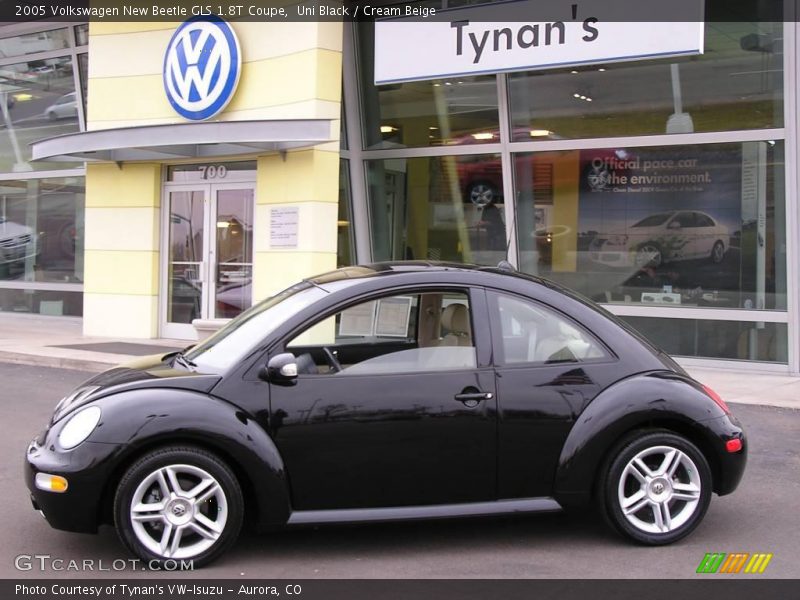 Uni Black / Cream Beige 2005 Volkswagen New Beetle GLS 1.8T Coupe