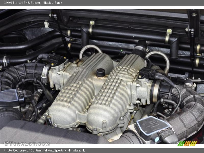 Black / Black 1994 Ferrari 348 Spider